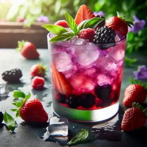 Berry Smash (0%) cocktail recipe