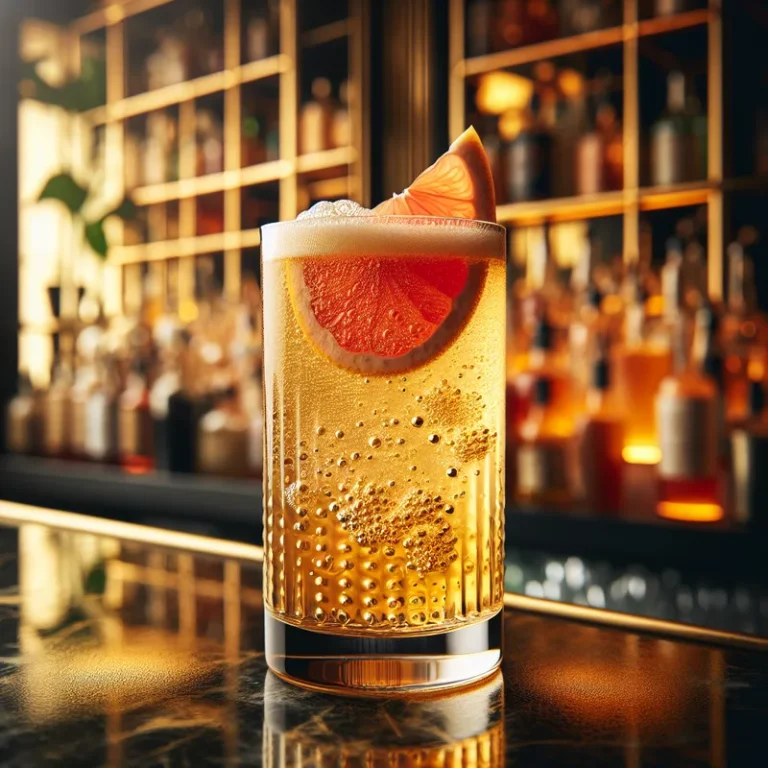 Citrus Honey Fizz (0%) cocktail recipe
