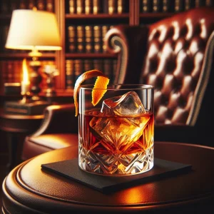Cognac Old Fashioned cocktail recipe