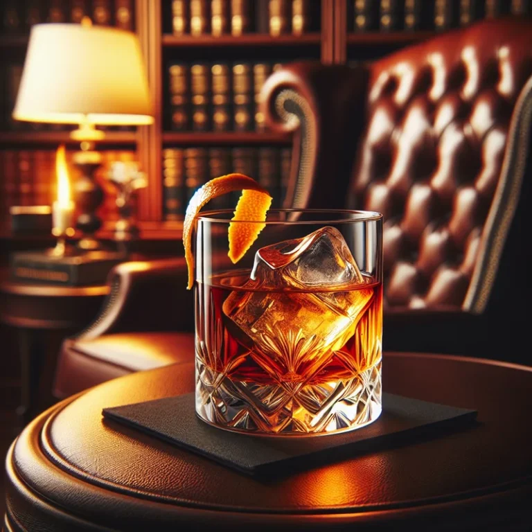 Cognac Old Fashioned cocktail recipe