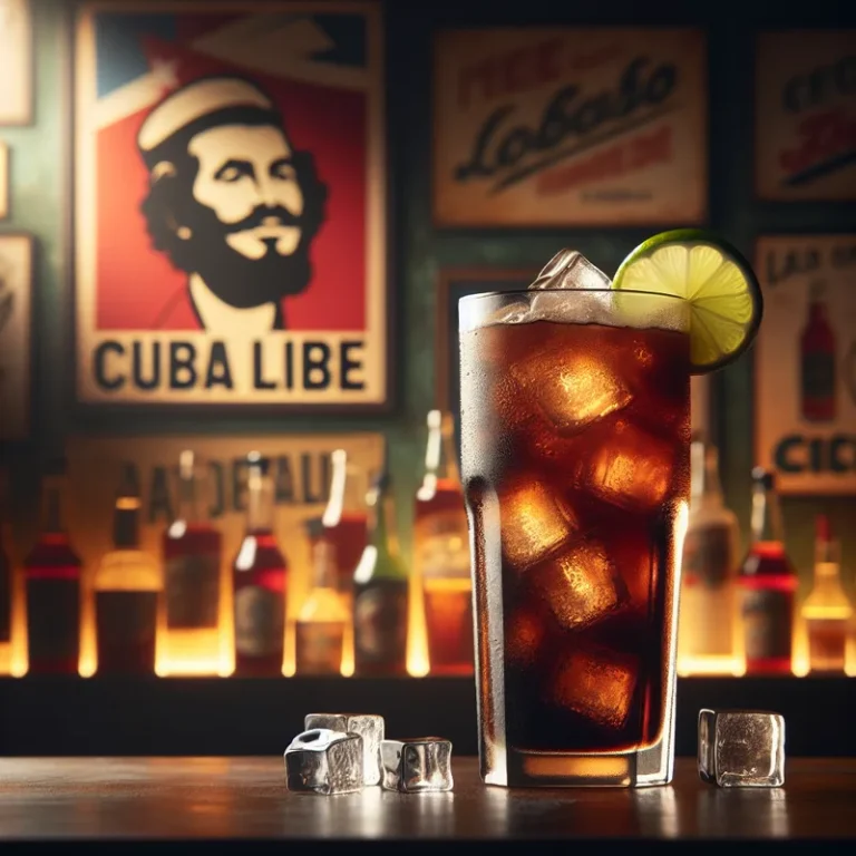 Cuba Libre cocktail recipe