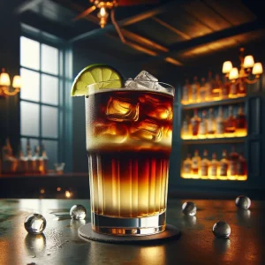 Dark 'n' Stormy cocktail recipe