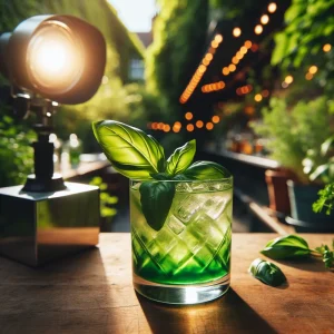 Gin Basil Smash cocktail recipe