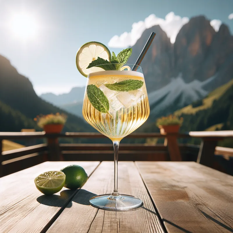 Hugo Spritz cocktail recipe