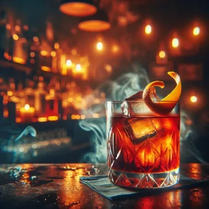 Mezcal Negroni cocktail recipe