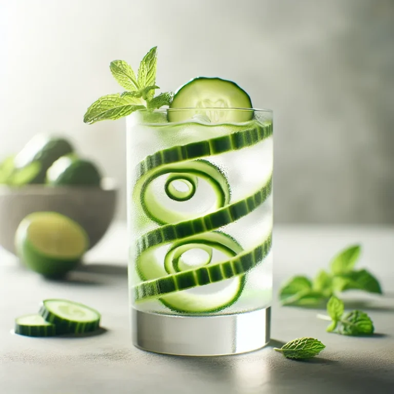Cucumber Lime Cooler cocktail recipe