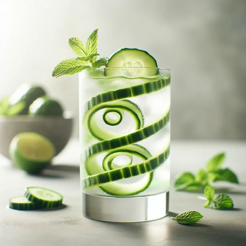 Cucumber Lime Cooler cocktail recipe