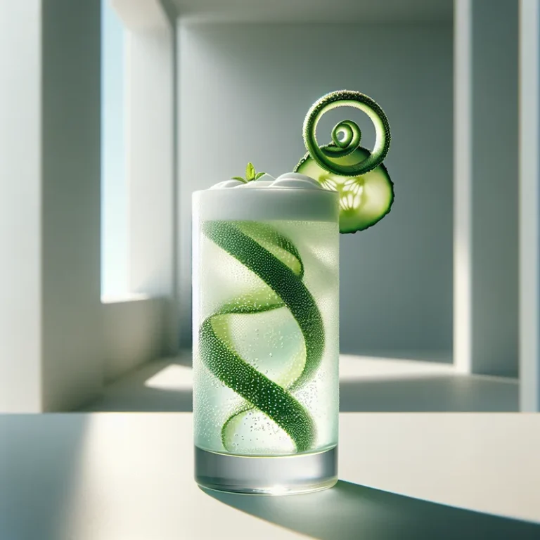 Ouzo Cucumber Cooler cocktail recipe