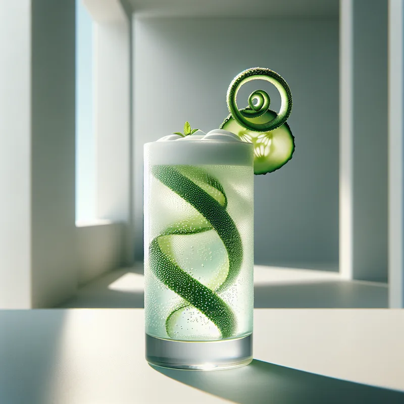 Ouzo Cucumber Cooler cocktail recipe