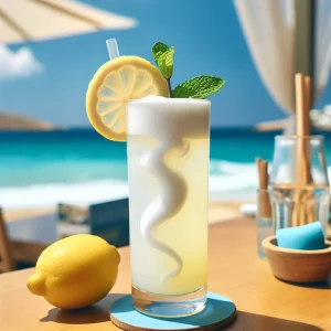 Ouzo Lemonade cocktail recipe