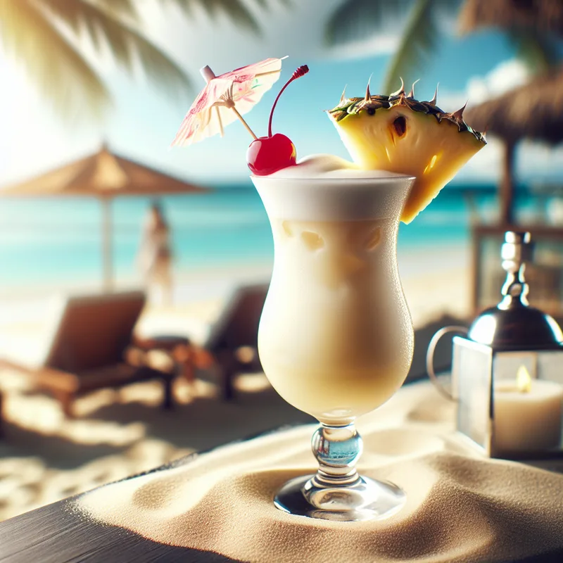 Piña Colada cocktail recipe