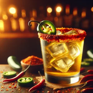 Spicy Margarita cocktail recipe