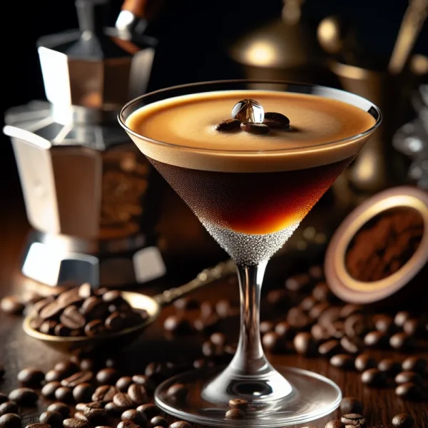 Greek Espresso Martini cocktail recipe