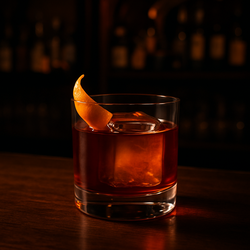 Tsipouro Boulevardier cocktail recipe